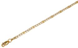 Ékszershop Bicolor h-figaró arany karlánc (1317782)