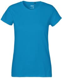 Neutral Tricou Classic pentru femei din bumbac organic Fairtrade - Albastru safir | S (NE-O80001-1000278422)
