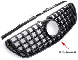  Mercedes Benz V-osztály W447 2014-2019 lakkozott fekete hűtőrács Panamerica AMG GT stílusban