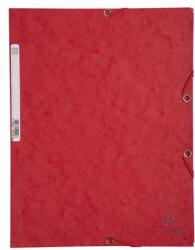 Exacompta Gumis mappa, prespán, A4, EXACOMPTA, piros (55505E) - molnarpapir