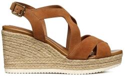 Geox espadrilles velúrból D PONZA - barna Női 41