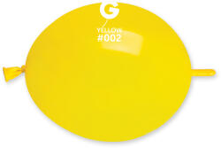 Gemar Összekötő lufi sárga 16 cm 100 db