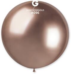 Gemar Gömb króm lufi SHINY 80 cm rózsaszín arany