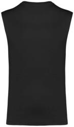 Kariban Férfi organikus széles vállú ujjatlan póló, Kariban KA3022IC, Black-2XL (ka3022icbl-2xl)
