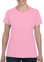 Gildan Kerknyakú karcsusított női póló, Gildan GIL5000, Light Pink-S (giL5000lp-s)