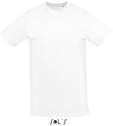SOL'S Uniszex SUBLIMA unisex rövid ujjú szublimálható póló, SOL'S SO11775, White-L (so11775wh-l)