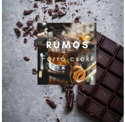 Caffe Barbaro Rumos ízű forró csoki por kartonban