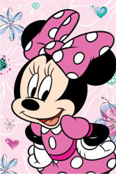 Disney Minnie Flowers mikroflanel, plüss takaró 100x150cm