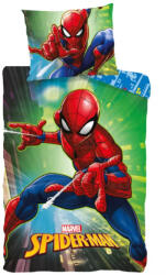  Pókember City Lights gyerek, ovis ágyneműhuzat 100×135 cm, 40×60 cm (EXK350229) - aztadejo