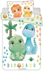 Dinoszaurusz Friends gyerek, ovis ágyneműhuzat 100×135cm, 40×60 cm (JFK038833) - aztadejo