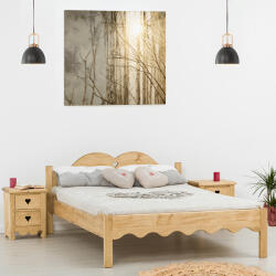 Dobos-Bútor Harmónia III. 140-es fenyő franciaágy