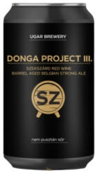 UGAR BREWERY Donga Project III - Szekszárd red wine barrel aged belgian strong ale (0, 33L) (11 %)