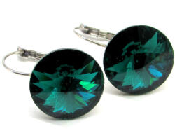 DIANA ÓRIÁS DIANA 18 mm-es fülbevaló (emerald) (20220312306)