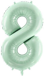  Foil Balloon Number ''8'', 72cm, green (FB230G-8-012)