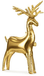  Standing foil balloon Reindeer, 124 x 80 cm, gold (FB244-019)