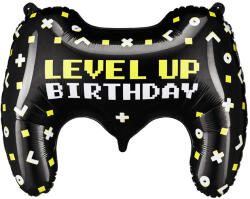  Fóliás lufi Gamepad, 75x52 cm, mix (FB225)