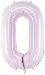  Foil Balloon Number ''0'', 72cm, purple (FB230G-0-014)
