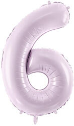  Foil Balloon Number ''6'', 72cm, purple (FB230G-6-014)