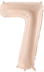  Foil Balloon Number ''7'', 72cm, dark beige (FB230T-7-013C)