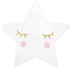  Szalvéták Little Star - Star, 16x16cm (1 db / 20 db. ) (SPK9)