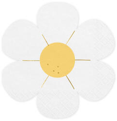  Szalvéták Daisy, 16x16, 5 cm, mix (1 pkt / 12 db. ) (SPK36)