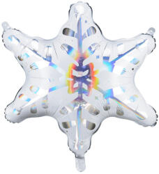  Fólia lufi Hópehely, 64x66 cm, holografikus (FB158)
