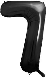  7'' számú fólia lufi, 86 cm, fekete (FB1M-7-010)
