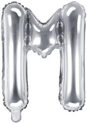  Foil Balloon Letter ''M'', 35cm, silver (FB2M-M-018)