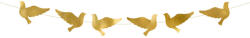  Garland Doves, arany, 112 cm (GL13-019M)