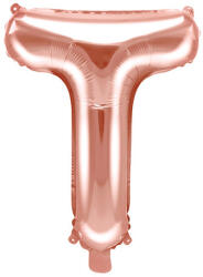  Foil Balloon Letter ''T'', 35cm, rose gold (FB2M-T-019R)