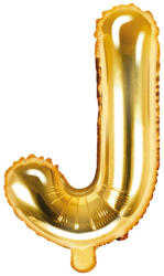  Lufi betű ''J'', 35 cm, arany (FB2M-J-019)