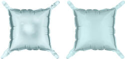  Foil balloon curtain double-sided Square, misty blue, 35 x 35 cm (1 pkt / 4 pc. ) (FB242-3-093)