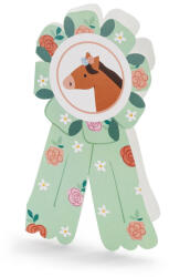  Meghívó lovak 16, 5 x 19, 5 cm, mix (1 pkt / 6 db. ) (ZPP5)