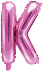  Fólia lufi betű ''K'', 35 cm, sötétpiros (FB2M-K-006)