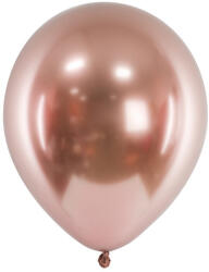  Fényes léggömbök 30 cm, rózsaszín arany (1 db / 50 db) (CHB1-019R-50)