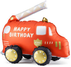  Foil balloon Fire truck, mix, 67x53 cm (FB240)