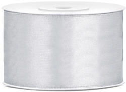  Szatén szalag, ezüst, 38mm/25m (TS38-018)