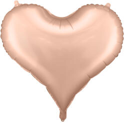  Fólia léggömb Szív, 75x64, 5 cm, rózsaszín arany (FB141S-019R)