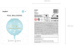  Fólia lufi ''Szentáldozás'', 45 cm, mix (FB173)