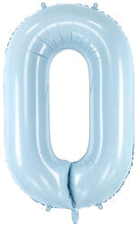  0'' számú fólia lufi, 72cm, világoskék (FB230P-0-001J)