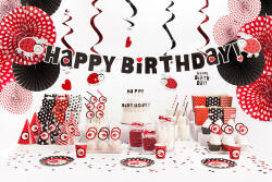  Léggömbök 30 cm, szívek, pasztell tiszta fehér (1 db / 6 db) (SB14P-228-008-6)