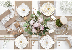  Juta szalag csipkével, 5x500cm (TJ1)