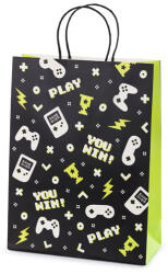  Ajándéktáska Gamepad, 10x24x32 cm, mix (TNP32)