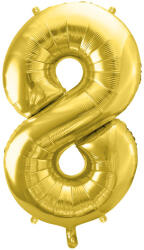  8'' számú fólia lufi, 72 cm, világos arany (FB230S-8-019J)