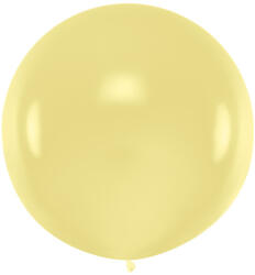  Kerek léggömb 1m, pasztell krém (OLBO-016)