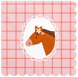  Lószalvéták, 33x33 cm, mix (1 db / 12 db) (SP33-98)