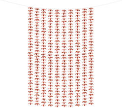  Parti függöny - Virágok, rózsa arany, 100x210cm (GNT1-019R)