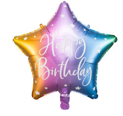  Foil balloon Happy Birthday, 40cm, mix (FB93-000)