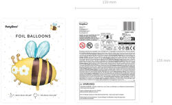  Bumblebee fólia lufi, 63, 5x72 cm, mix (FB204)