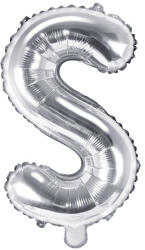  Foil Balloon Letter ''S'', 35cm, silver (FB2M-S-018)